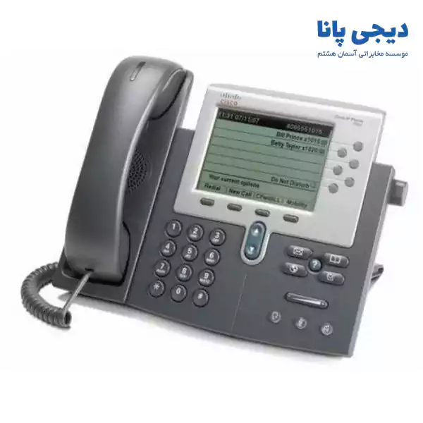 تلفن رومیزی تحت شبکه سیسکو ریفر مدل Cisco 7942G